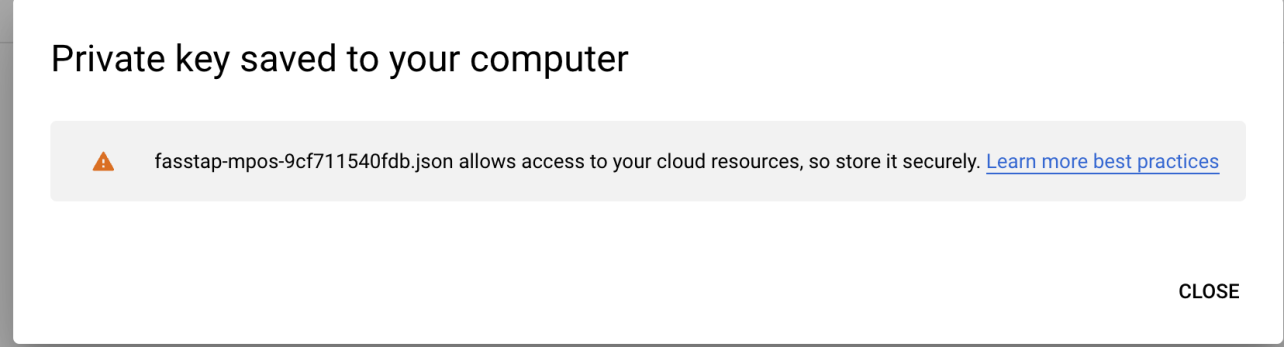 Download confirmation